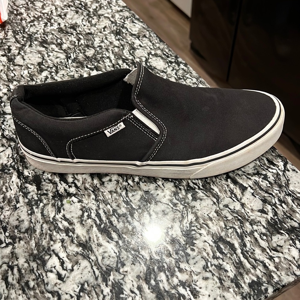 Amputee Vans Mens Asher  Slip On Right shoe only  Sz Mens 11
